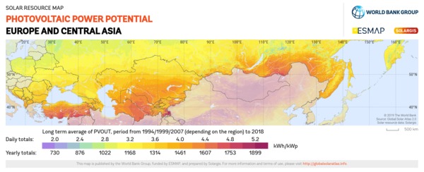 Photovoltaic Electricity Potential